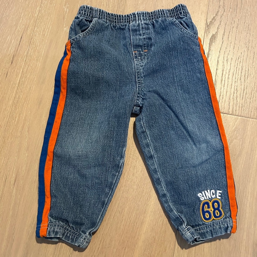 Vintage The Wonderful World of Disney Pull On Jeans for Boys Size 24M